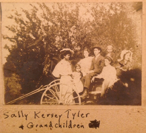 Sally Kersey Tyler and grandchildre